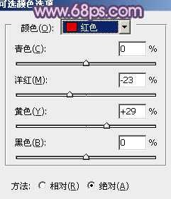 Photoshop为草原人物图片调制出梦幻的蓝红色效果