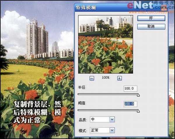 Photoshop为花朵打造朦胧油彩钢笔效果