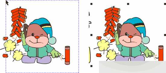 CorelDRAW 12中对象选取的方法介绍