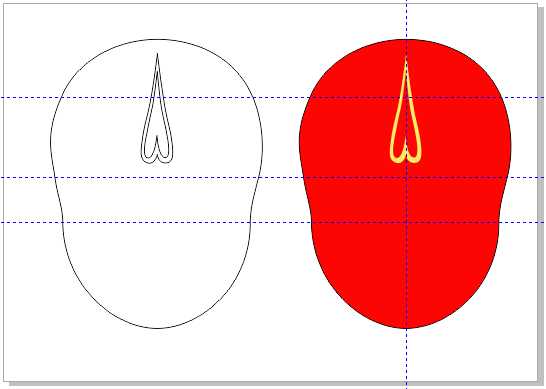 CorelDRAW X7制作一张中国风京剧脸谱